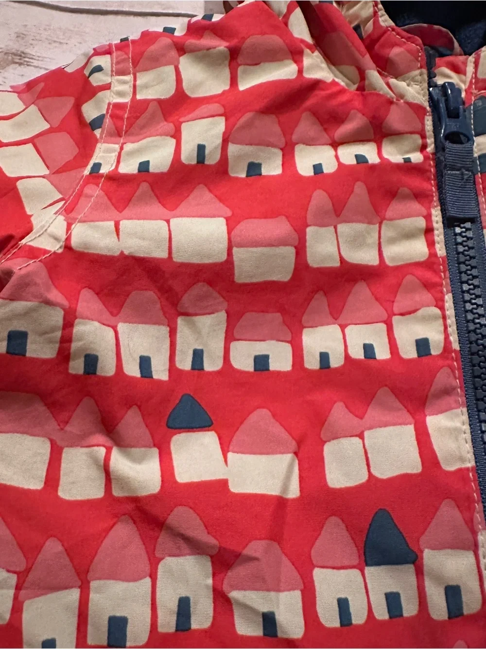 Mini Boden house jacket 12/18 fair for stains